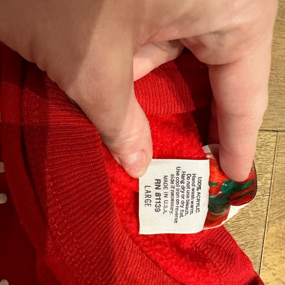 Vintage Christmas Sweatshirt Size Large Excellent Condition - Picture 4 of 10